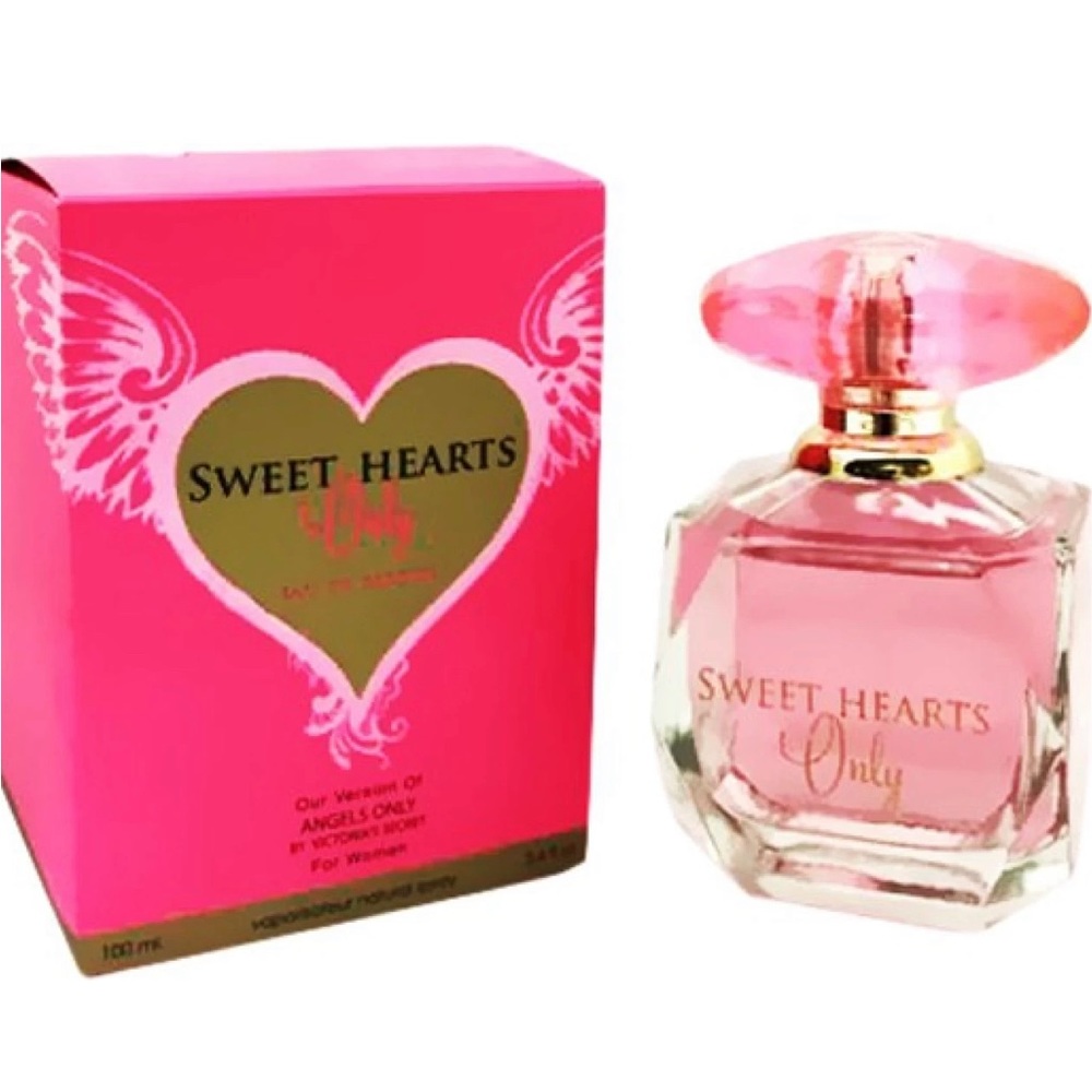 LARGE | SWEET HEARTS ONLY PERFUME |NEARLY FULL